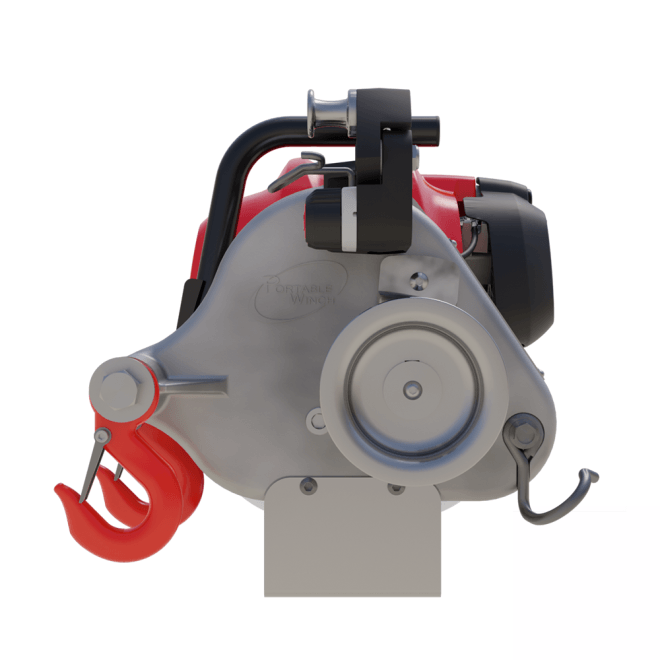 Portable Winch PCW4000 Petrol Pulling Winch - 1000kg 5 Portable Winch PCW4000 Petrol Pulling Winch - 1000kg