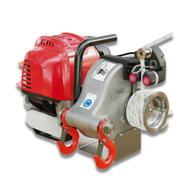 Portable Winch PCW4000 Petrol Pulling Winch - 1000kg 6 Portable Winch PCW4000 Petrol Pulling Winch - 1000kg