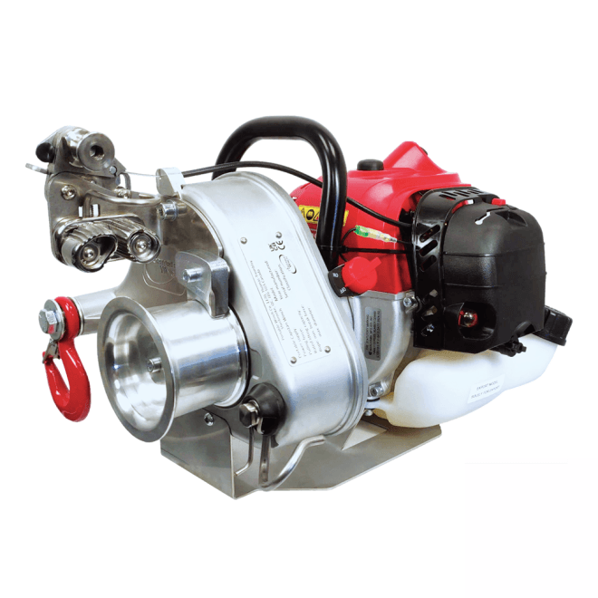 Portable Winch PCW4500 Petrol Pulling Winch - 1200kg 1 Portable Winch PCW4500 Petrol Pulling Winch - 1200kg