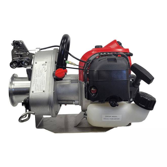 Portable Winch PCW4500 Petrol Pulling Winch - 1200kg 2 Portable Winch PCW4500 Petrol Pulling Winch - 1200kg
