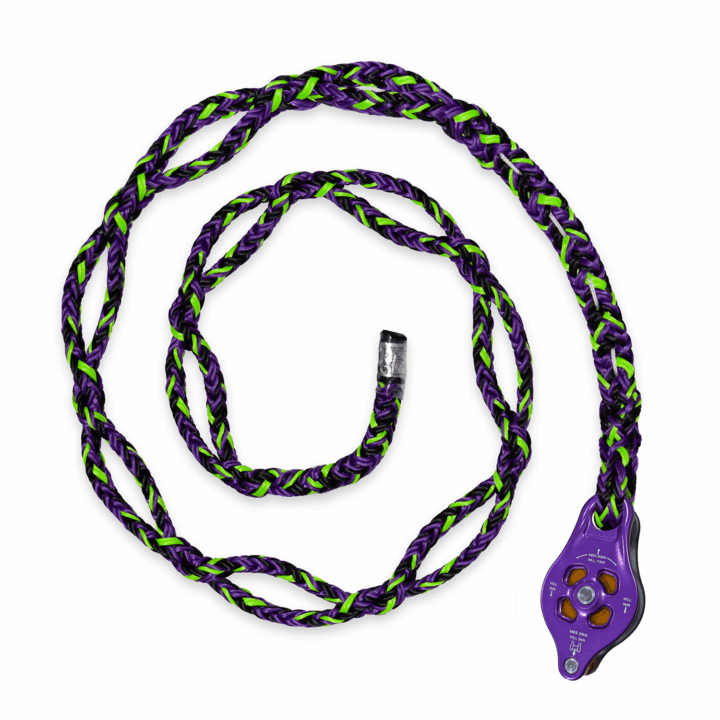 Rope Logic 12mm Sterling Streaked Ultra Sling With Pinto Rig 2 - 1.5m 1 Rope Logic 12mm Sterling Streaked Ultra Sling With Pinto Rig 2 - 1.5m